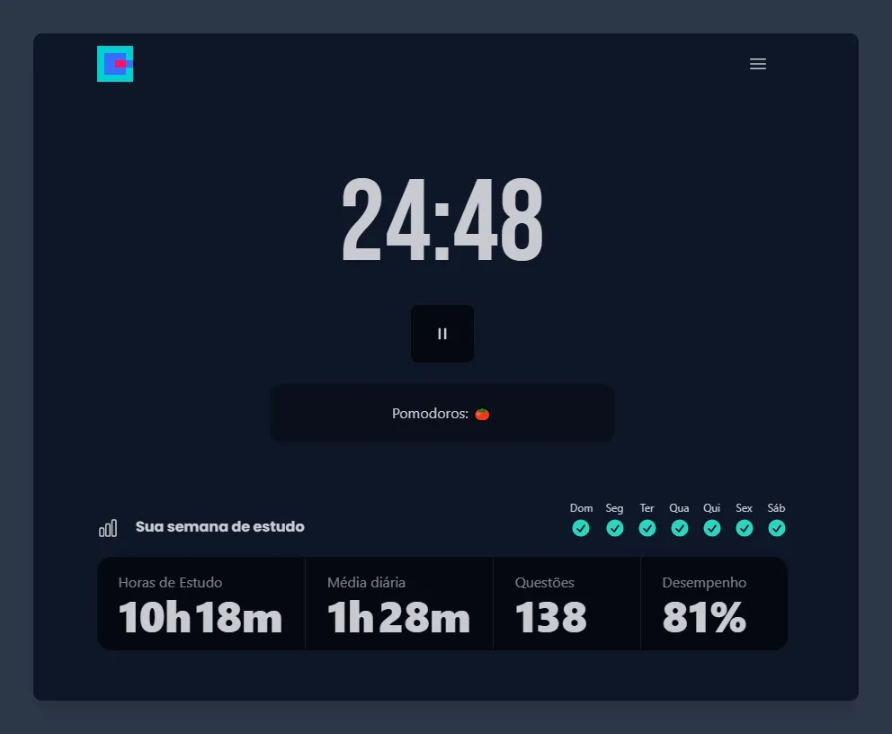 Novo visual da plataforma